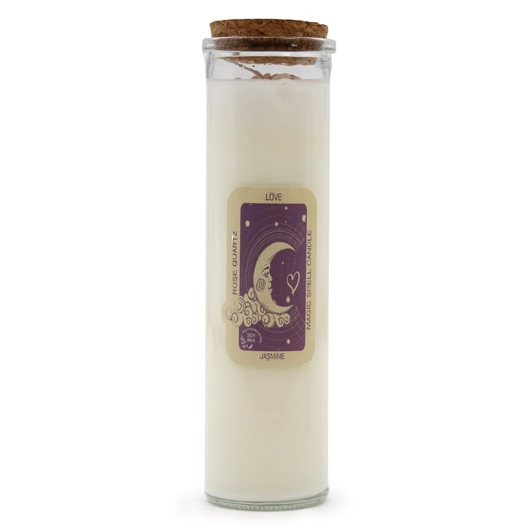 Handcrafted Love Spell Candle - Enhance Romance by Magic Wick Co.