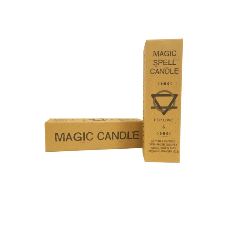 Handcrafted Love Spell Candle - Enhance Romance by Magic Wick Co.