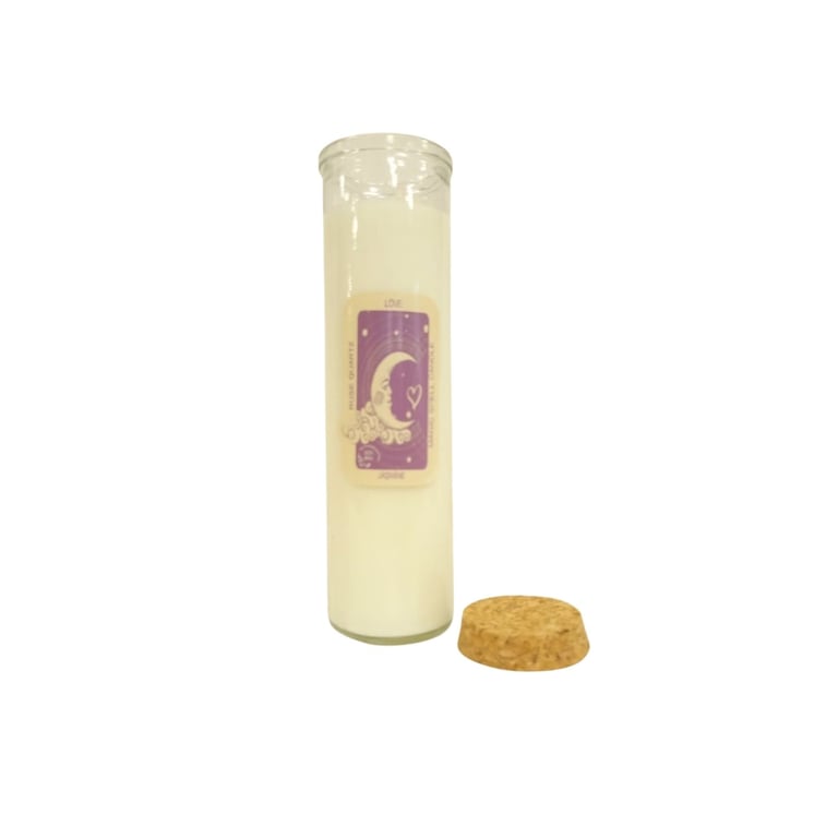 Handcrafted Love Spell Candle - Enhance Romance by Magic Wick Co.