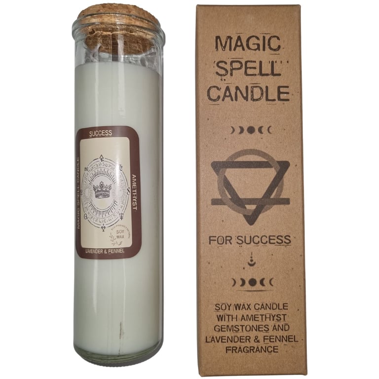 Success Achievement Candle - Magic Spell by Enchanted Light Co.