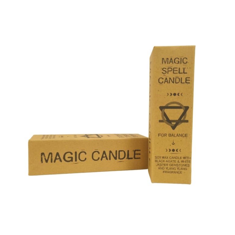Balancing Candle - Aromatherapy Magic Spell - Zenful Wick Co.