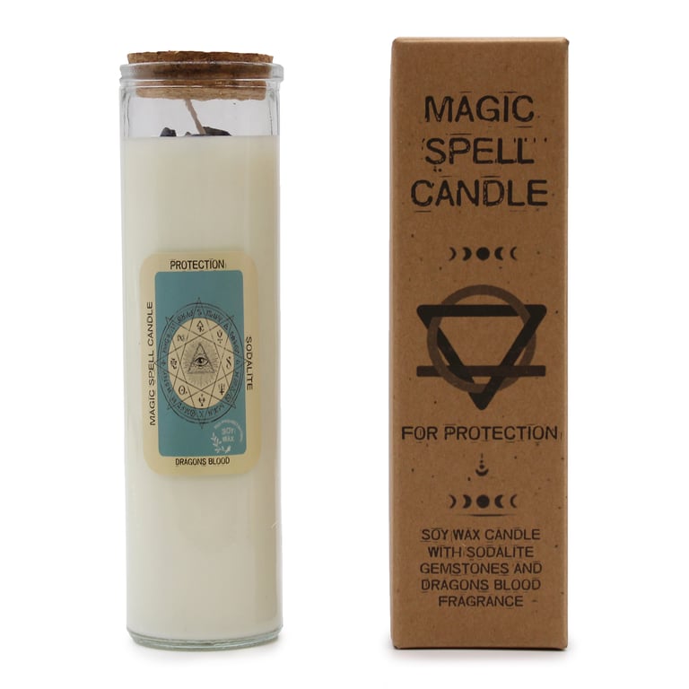 Protection Candle - Magic Spell - Brand Name