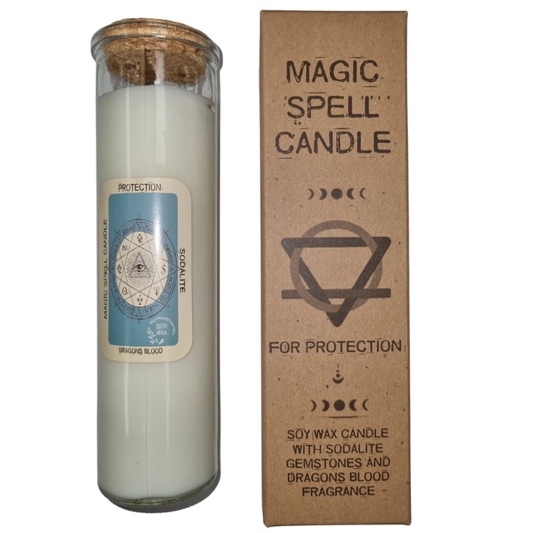 Protection Candle - Magic Spell - Brand Name