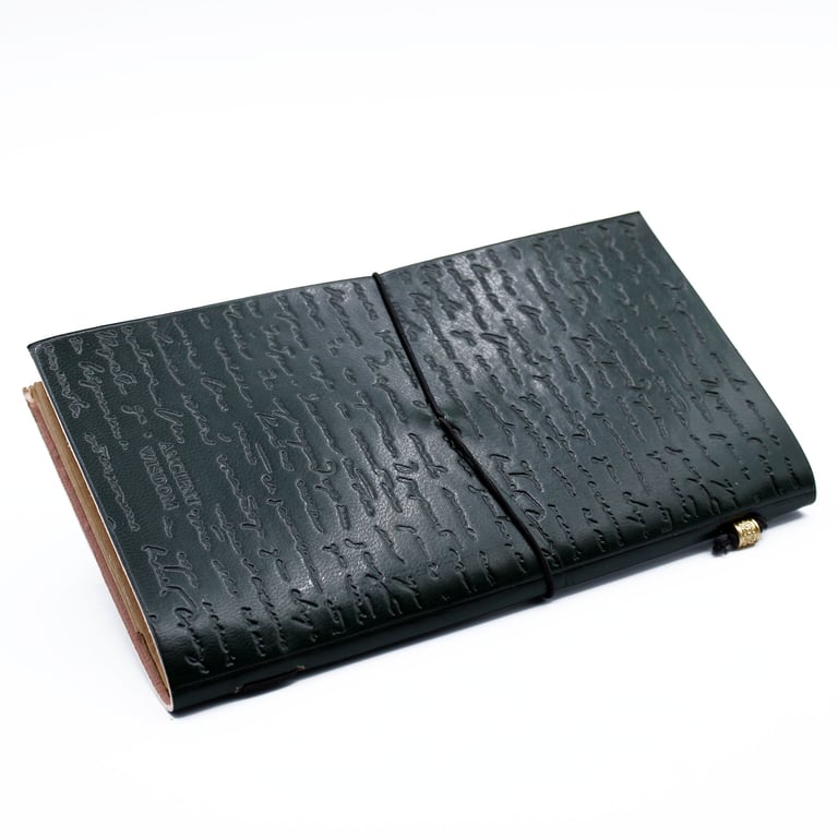 Leather Journal - Handmade, 80 Pages - If a Story is in You