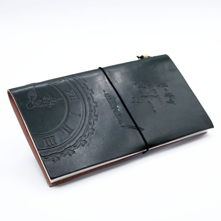 Leather Journal - Handmade, 80 Pages - If a Story is in You