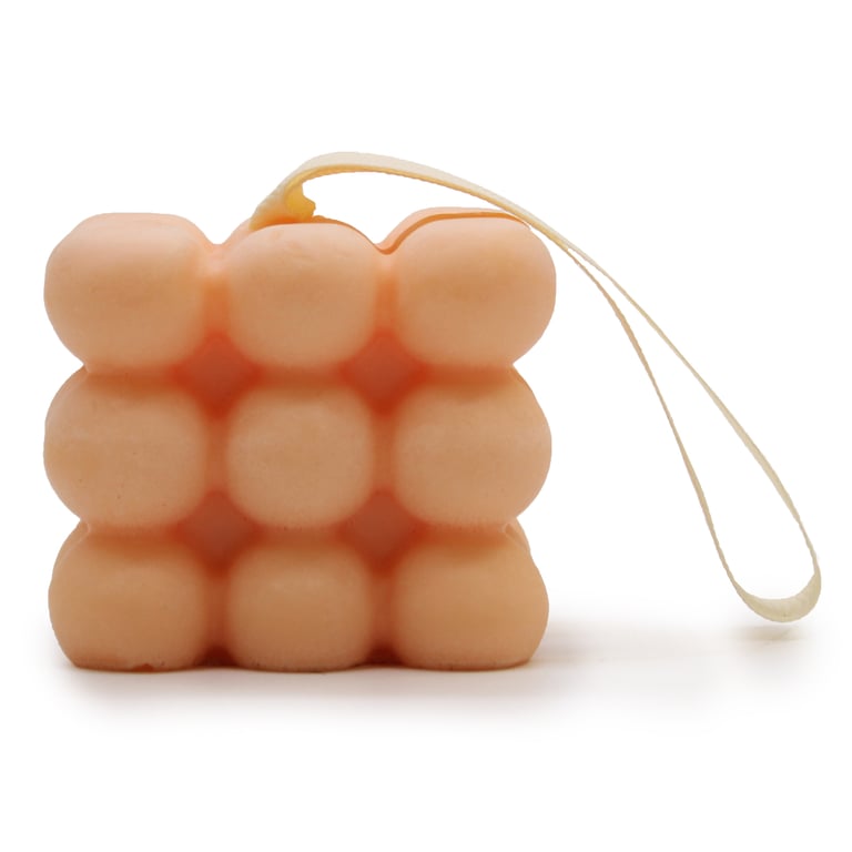 Geranium & Sandalwood Massaging Soap for Body Relaxation and Aromatherapy