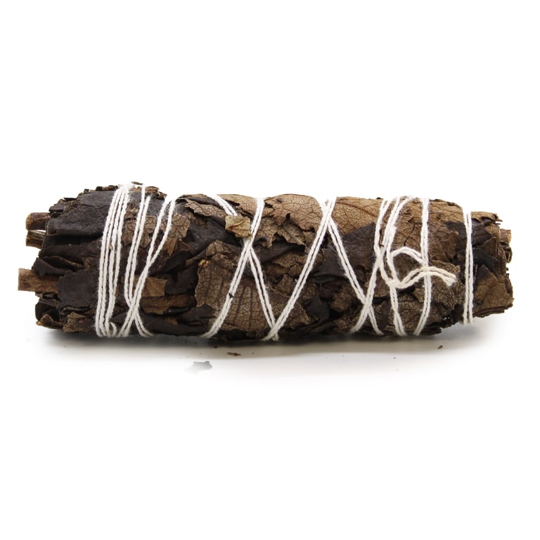 Black Sage 10cm Smudge Stick - Spiritual Cleansing Tool for Meditation and Rituals