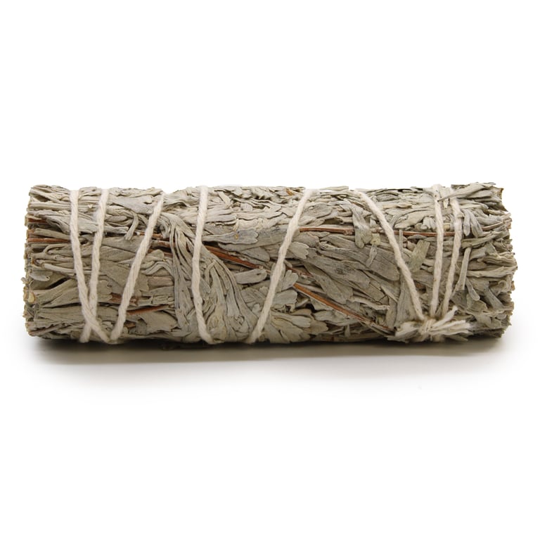 Blue Sage Natural Smudge Stick - 10 cm Purification and Cleansing Tool
