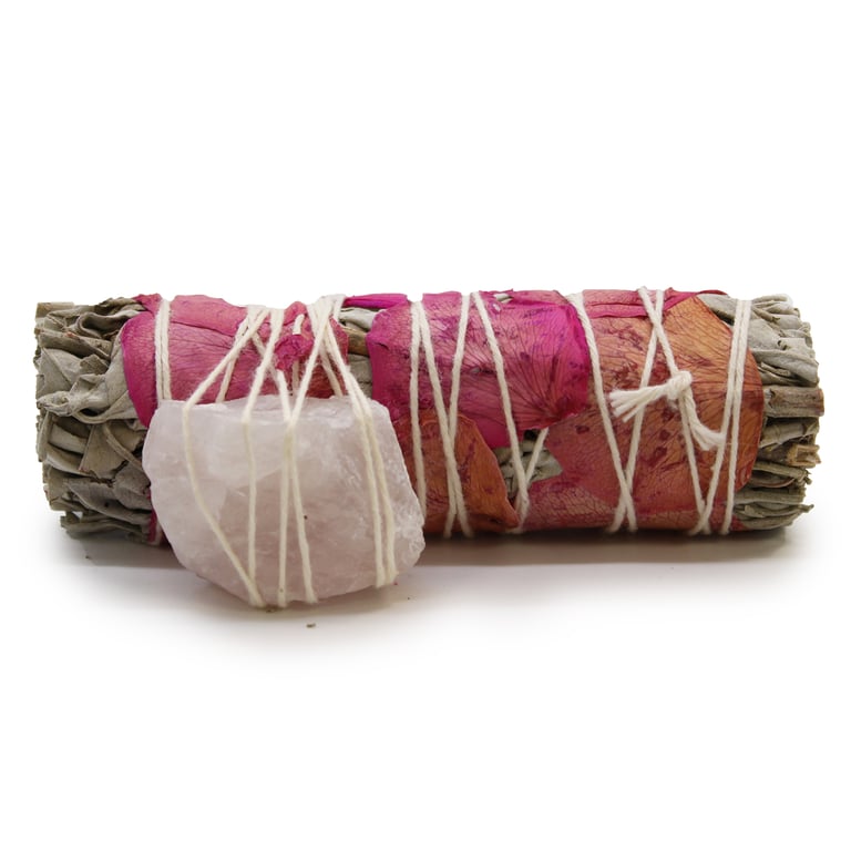 10cm Love Spirit Sage Smudge Stick - Spiritual Healing and Purification Tool