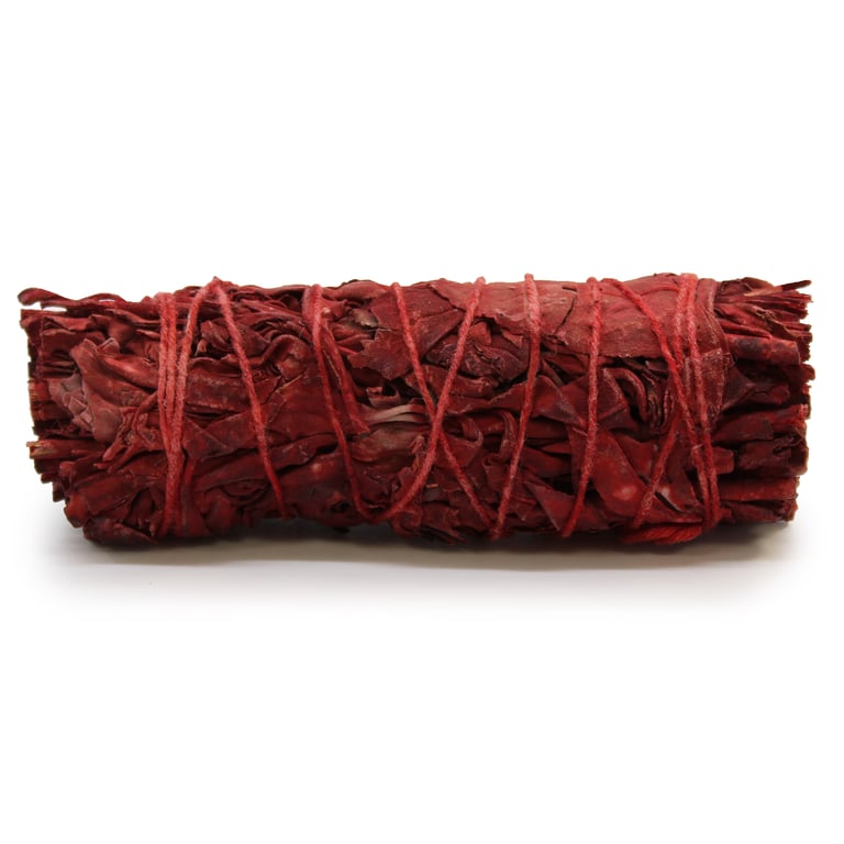 Dragon Blood 10cm Smudge Stick - Natural Spiritual Cleansing Incense