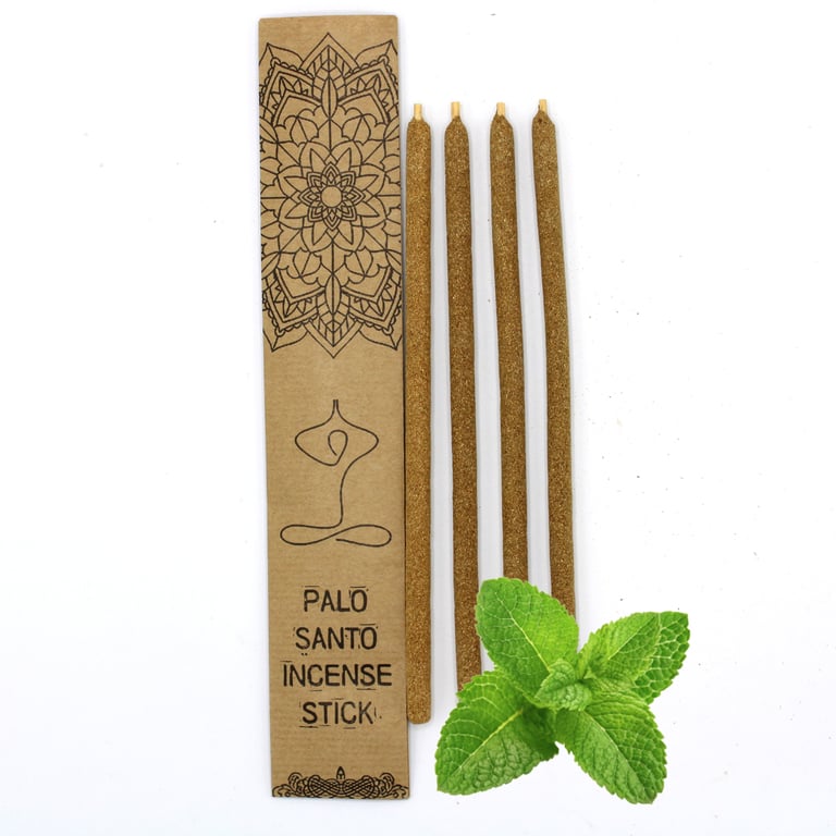 Palo Santo Large Incense Sticks - Natural Peppermint Aroma