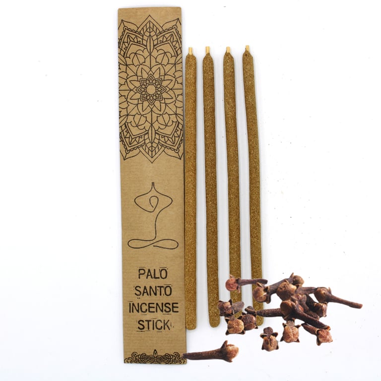 Large Palo Santo Incense Sticks - Natural & Organic Cloves Aromatherapy