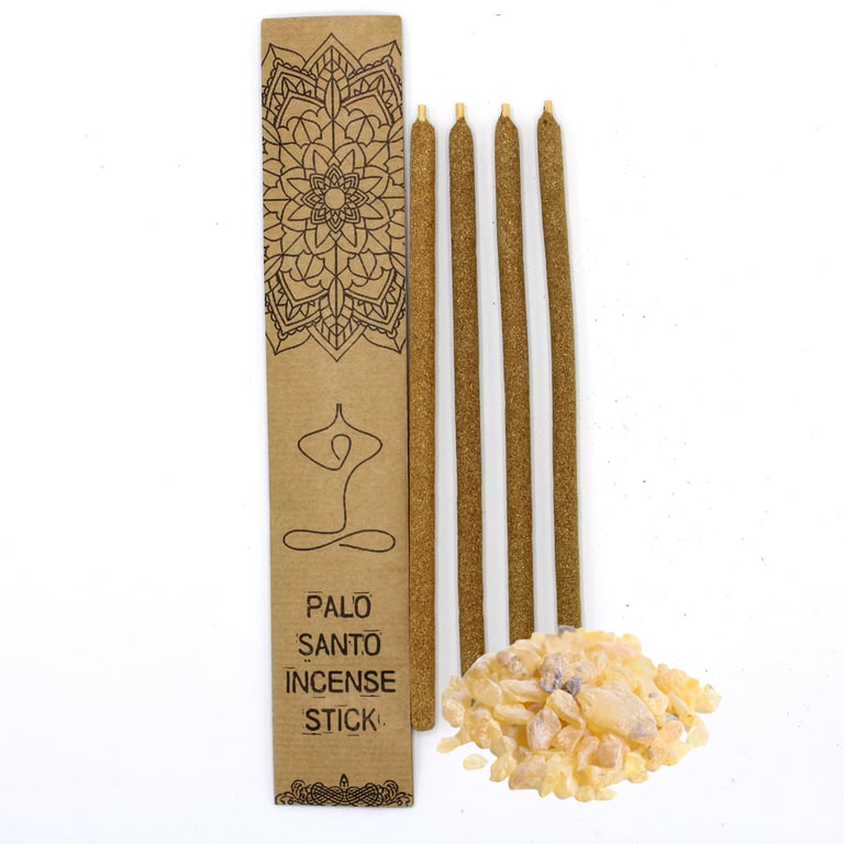 Organic Palo Santo Large Incense Sticks - Copal Wood Spiritual Cleansing