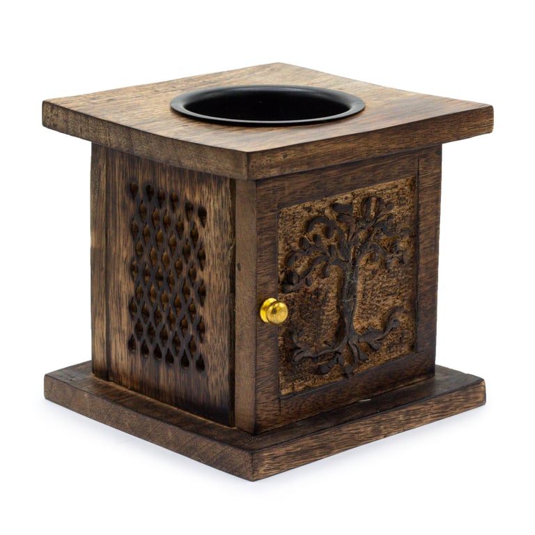 Large Mango Box Burner - Tree of Life Outdoor Grill Top Burner