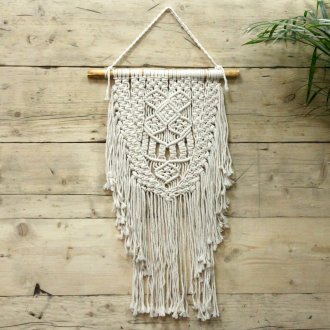 Macrame Wall Hanging - Bohemian Design - Over Abundance (Unbranded)