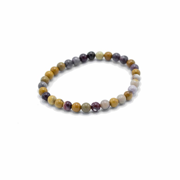 Rare Mookiate Gemstone Manifestation Wisdom Bracelet - Spiritual Growth & Abundance Attraction
