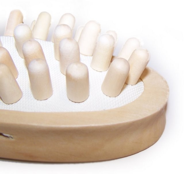 Anti-Cellulite Wooden Massager - Effective Lymphatic Drainage Tool for Body Firming Massage and Cellulite Reduction