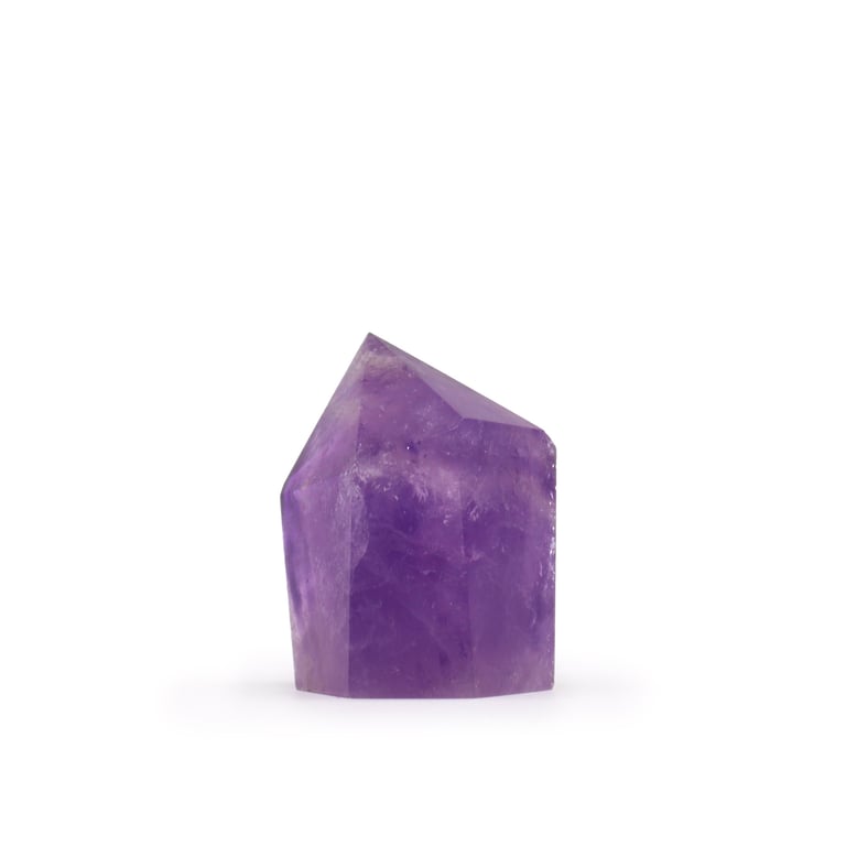 Rich Colour Amethyst Points - Small Crystal Gems (4-5.5cm) for Jewelry Making