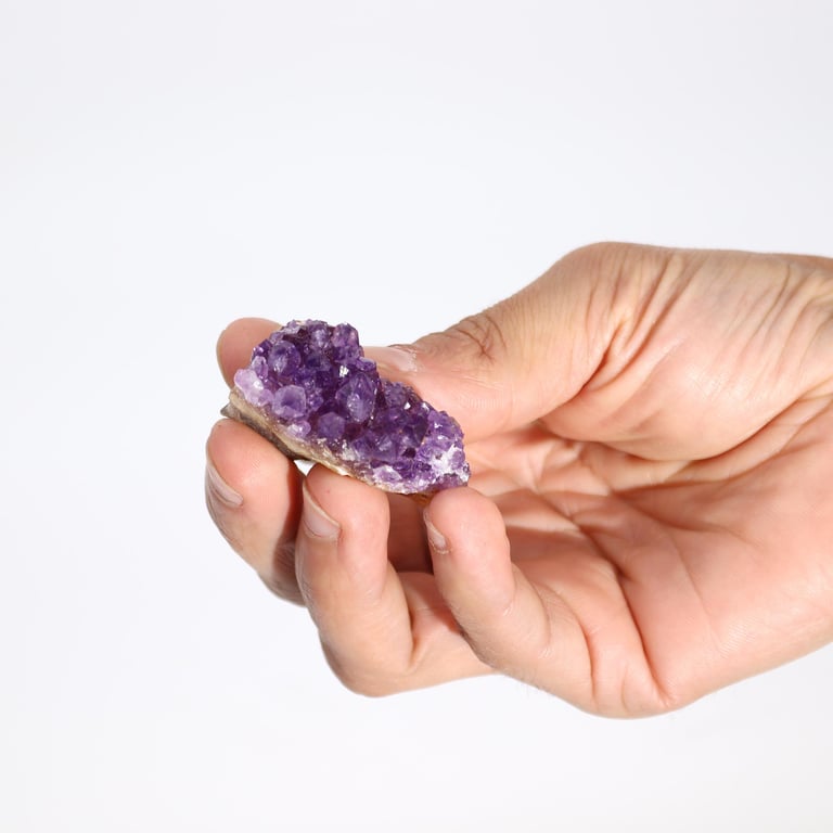 Natural High Grade Amethyst Cluster - Home Decor & Spiritual Healing