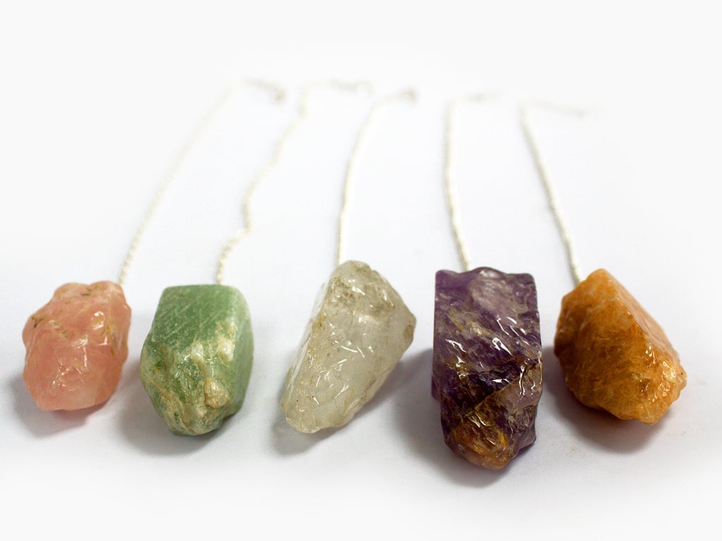 Natural Stone Pendulums - Assorted Shapes for Meditation and Home Decor