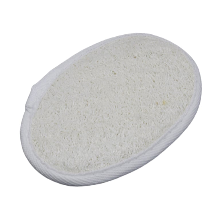 Natural Oval Loofah Body Scrub - Gentle Natural Exfoliant for Smooth Skin Care