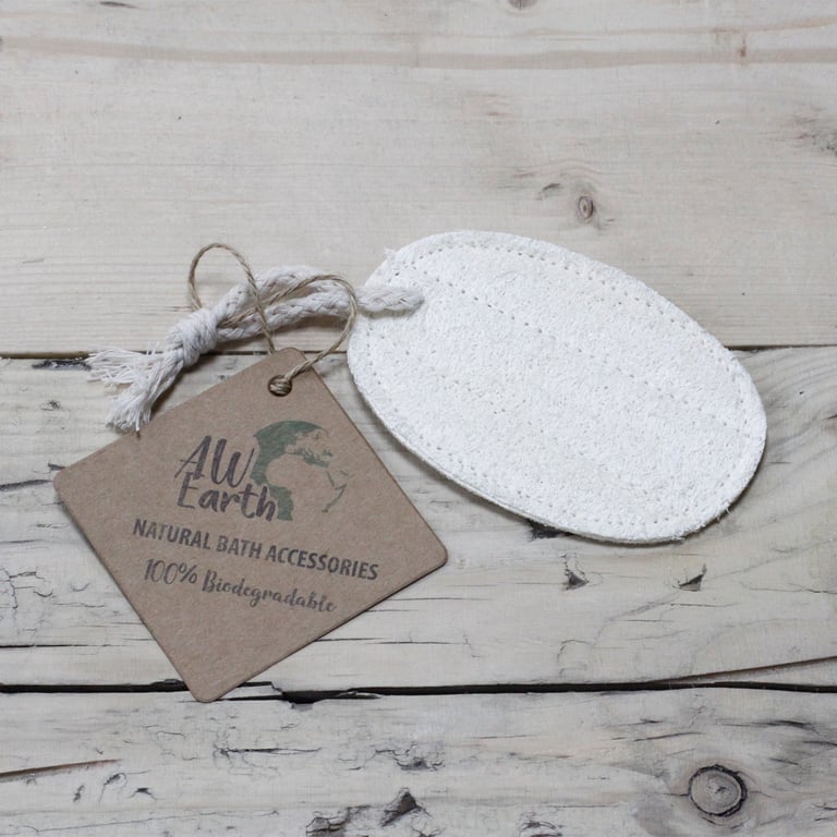 Natural Loofah Oval Body Scrub - Exfoliate and Nourish Your Skin with Organic Ingredients