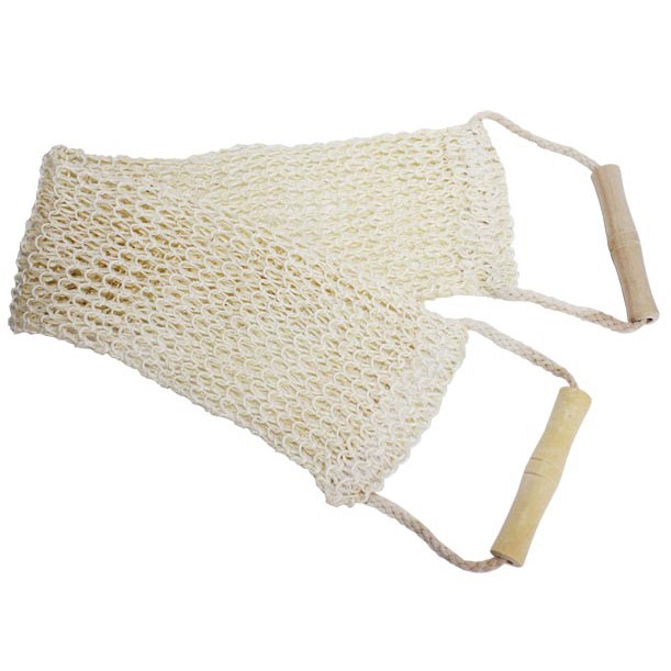 Luxury Jute Back Scrub - Natural Organic Body Exfoliant & Home Cleaning Tool