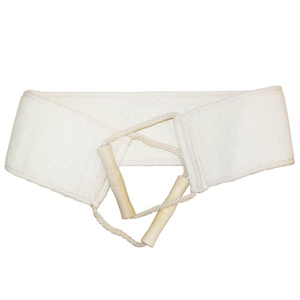 Classic Loofah Back Scrub - Natural Exfoliant for Home Spa Body Care and Skin Renewal