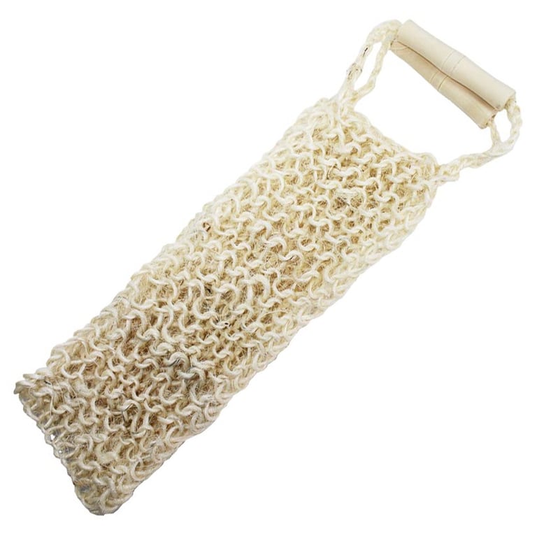Fat Springy Stringy Natural Back Scrub - Massaging Elastic Skin Exfoliator