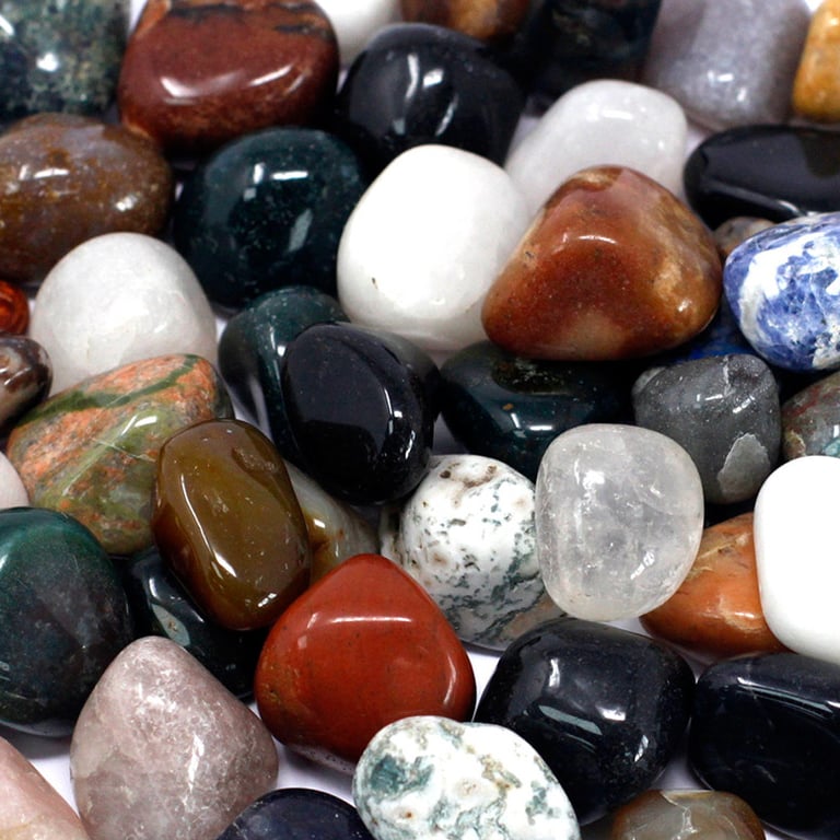 1kg Mixed Gemstones - High Quality Assortment - Brand Name