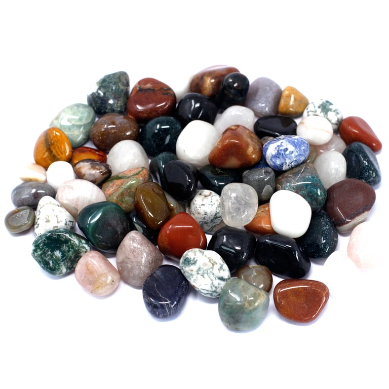 1kg Mixed Gemstones - High Quality Assortment - Brand Name