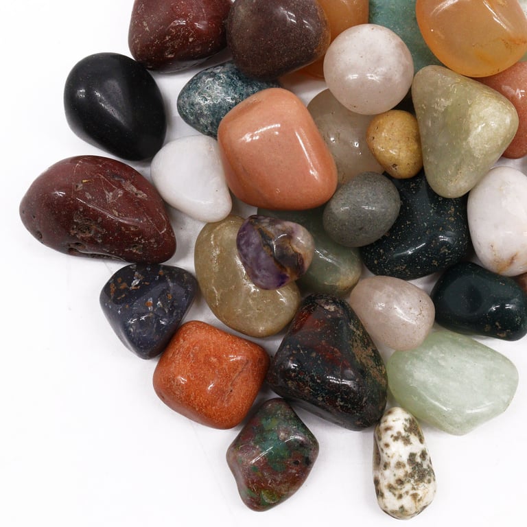 1kg Mixed Gemstones - High Quality Assortment - Brand Name