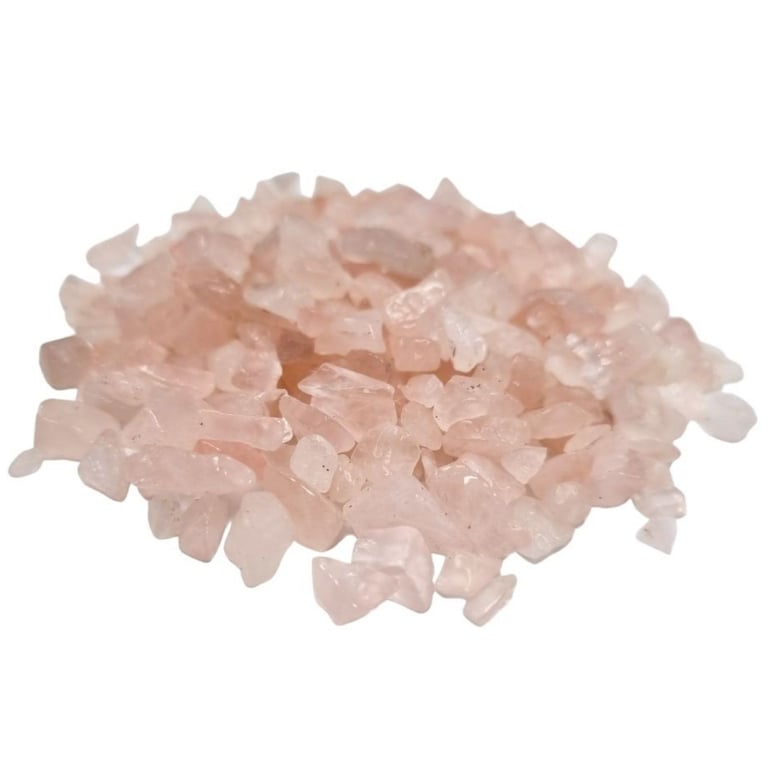 1KG Rose Quartz Gemstone Chips - Natural Healing Stones