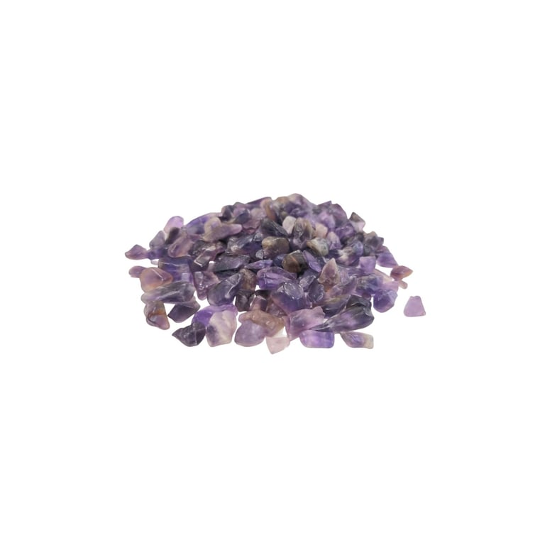 1KG Amethyst Gemstone Chips - Natural, Bulk Purchase