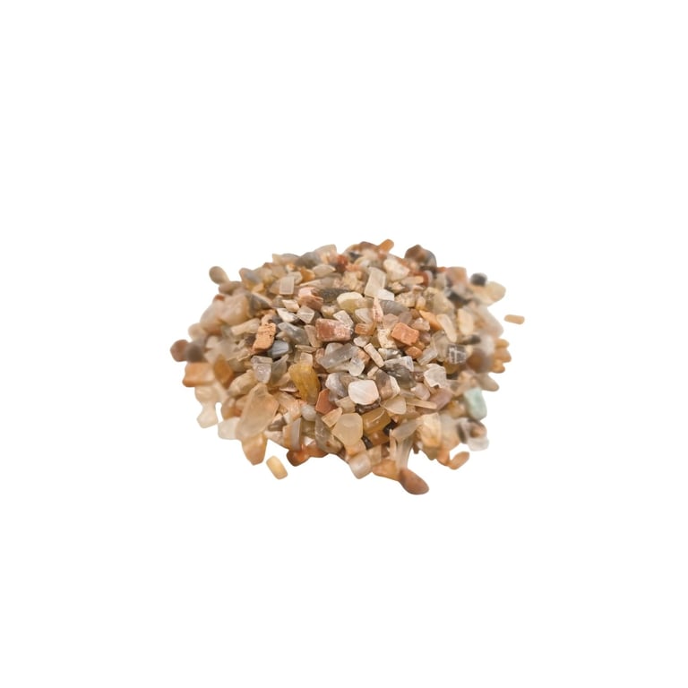 1KG Moonstone Gemstone Chips - Natural, High Quality