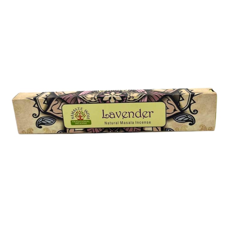 Namaste Mandala Lavender Incense - Soothing Home Aromatherapy Blend