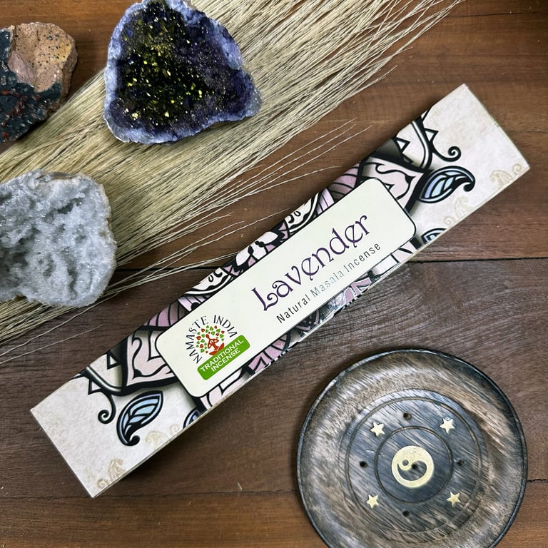 Namaste Mandala Lavender Incense - Soothing Home Aromatherapy Blend
