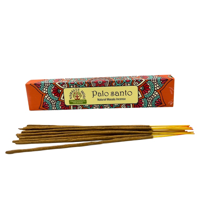 Namaste Mandala Palo Santo Masala Incense - Natural Spiritual Scent for Mindfulness and Home Garden Use