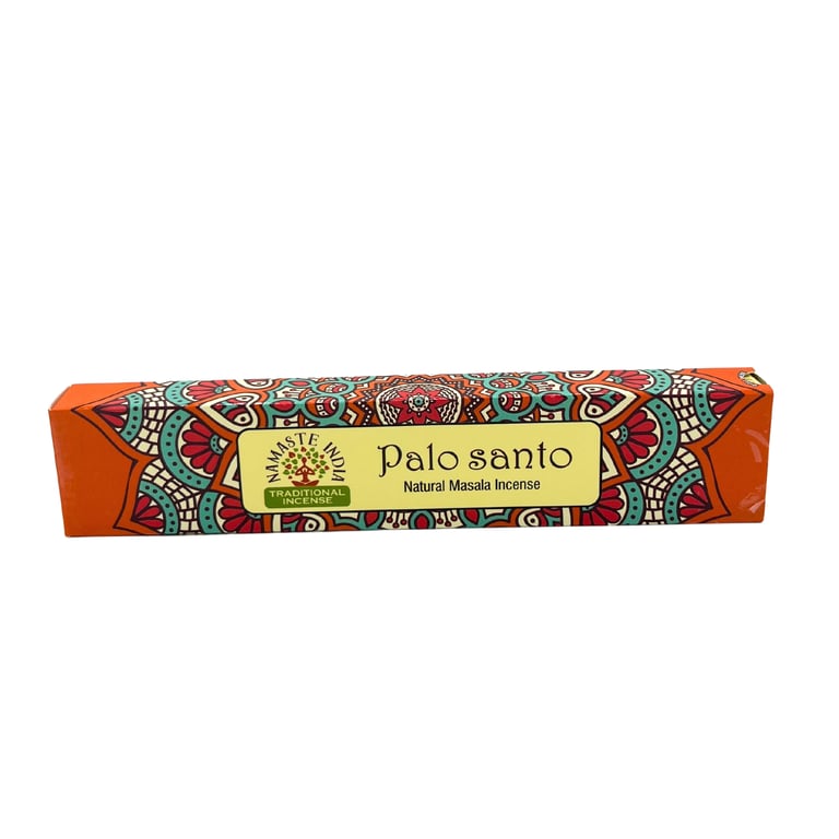 Namaste Mandala Palo Santo Masala Incense - Natural Spiritual Scent for Mindfulness and Home Garden Use