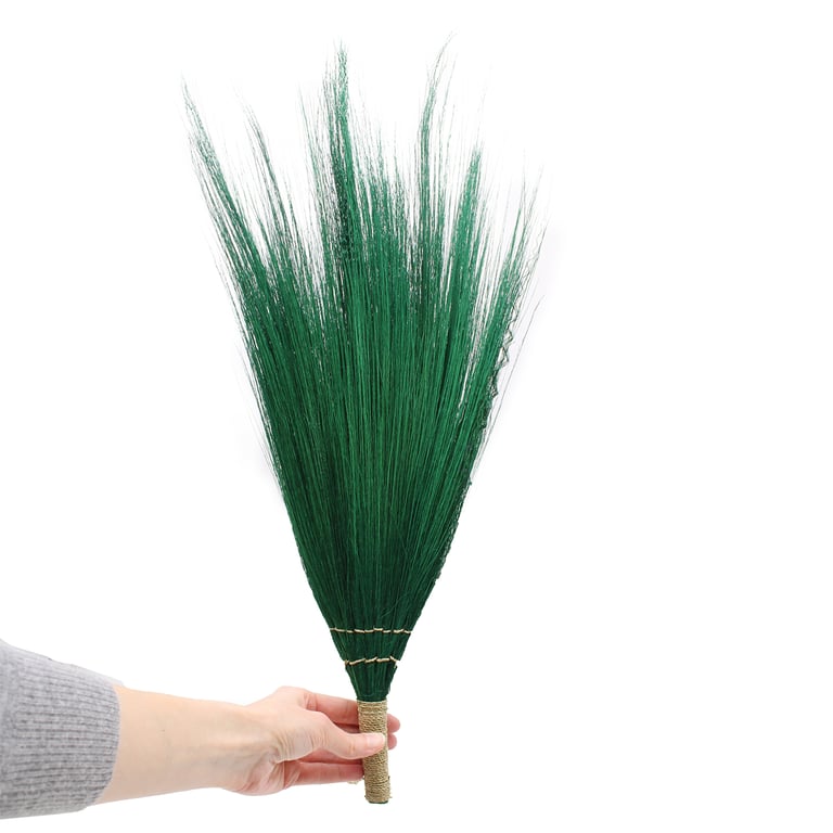 4-Color Pampas Long Broom Set - Vibrant Colors - Brand Name