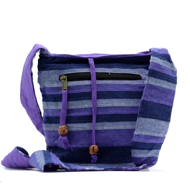 Nepal Sling Bag - Deep Sea Blues, Water-Resistant Hiking Backpack