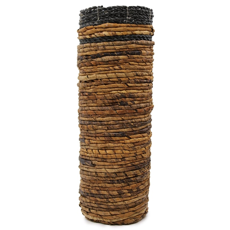 Eco-Friendly Banana Leaf Set (2 Vases & 2 Bins) - Sustainable Home Decor