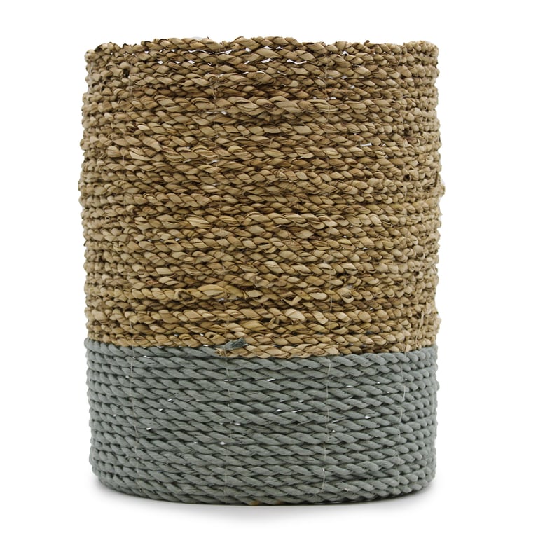 Raffia Seagrass Vase & Bin Set - Decorative Storage Solution by Brand Name