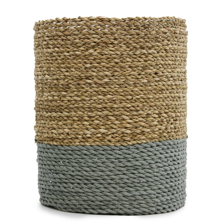 Raffia Seagrass Vase & Bin Set - Decorative Storage Solution by Brand Name