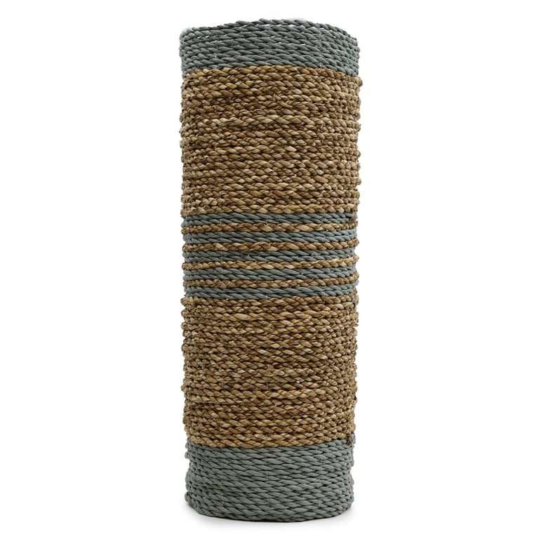 Raffia Seagrass Vase & Bin Set - Decorative Storage Solution by Brand Name