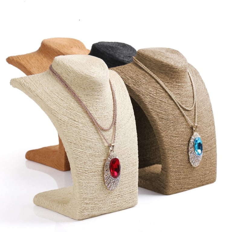 Mini Chocolate Necklace Display - Compact & Elegant Design