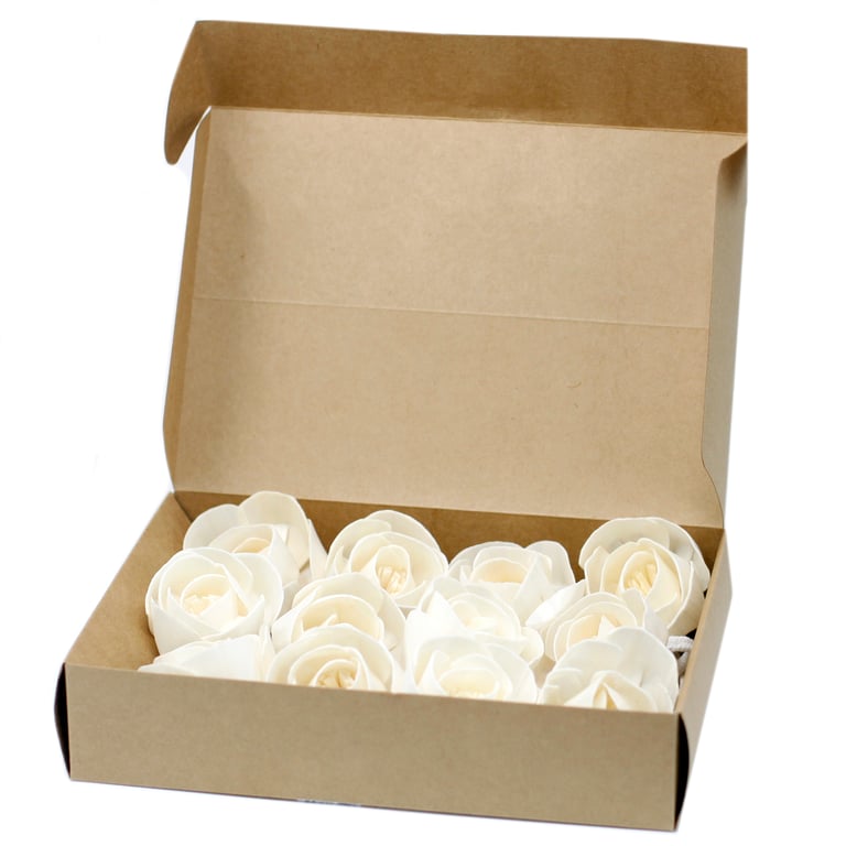 Large Rose Aroma Diffuser Flowers - Natural Essential Oil Scent - Premium Quality