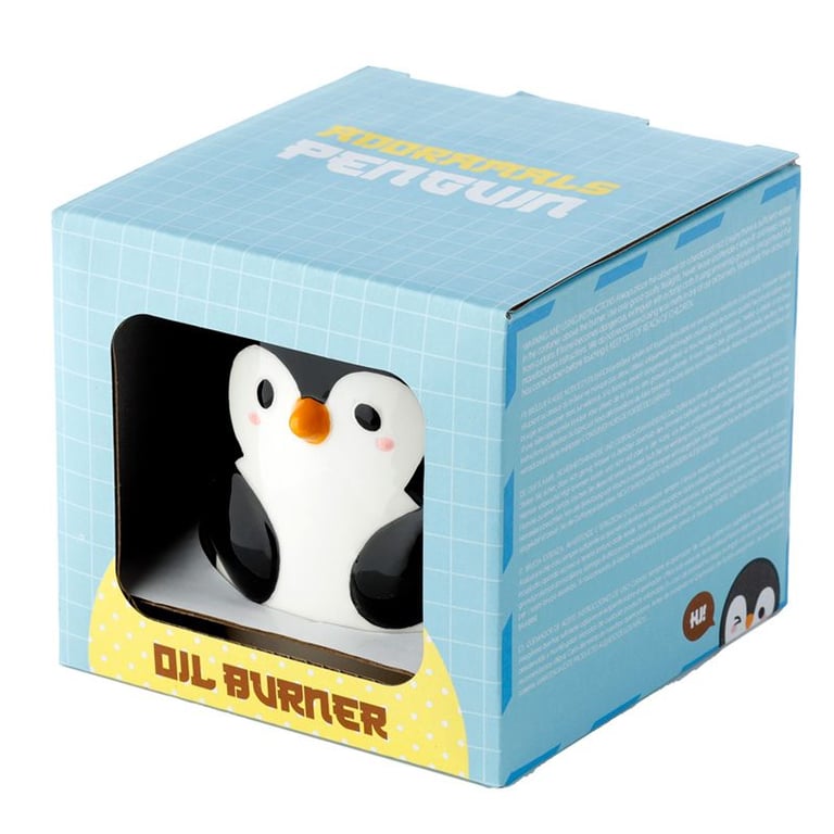 Penguin Shaped Ceramic Essential Oil Warmer Diffuser