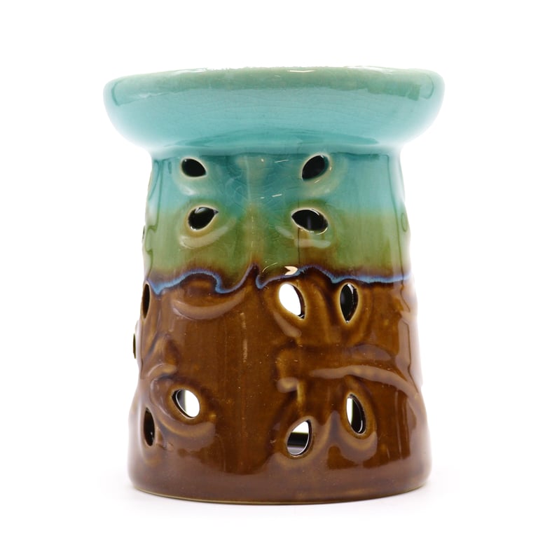 Classic Rustic Dragonfly Oil Burner - Vintage Farmhouse Decor