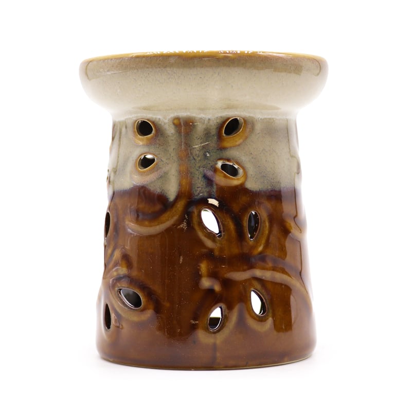 Classic Rustic Dragonfly Oil Burner - Vintage Farmhouse Decor